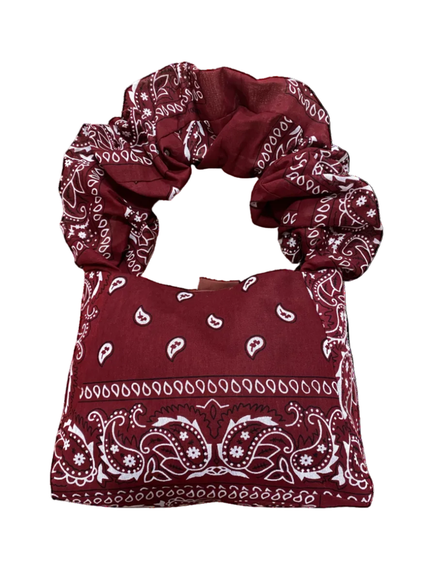 Sac « Kiki »  Bandana Bordeaux