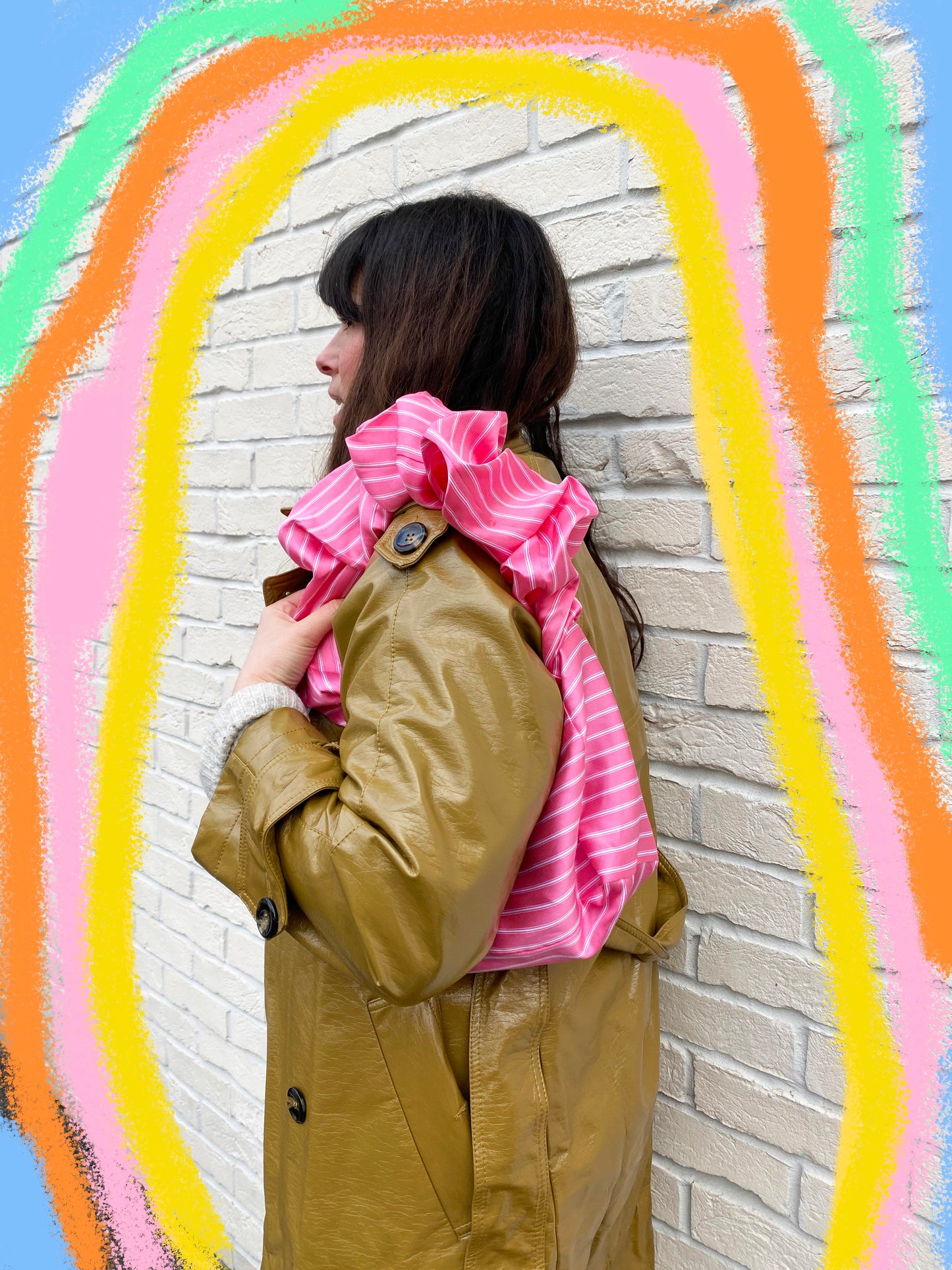Sac "transat" pink